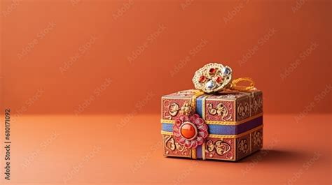 Rakhi Festival Background Design with Creative Rakhi Illustration. Ai ...