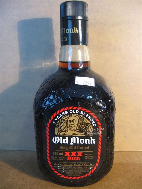 Old Monk Very Old Vetted XXX Rum 750mL | Honest Booze Reviews