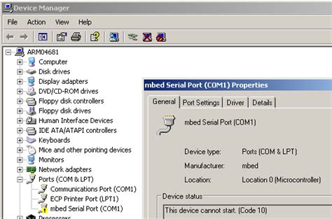 Resolved: Windows serial port driver problem | Mbed