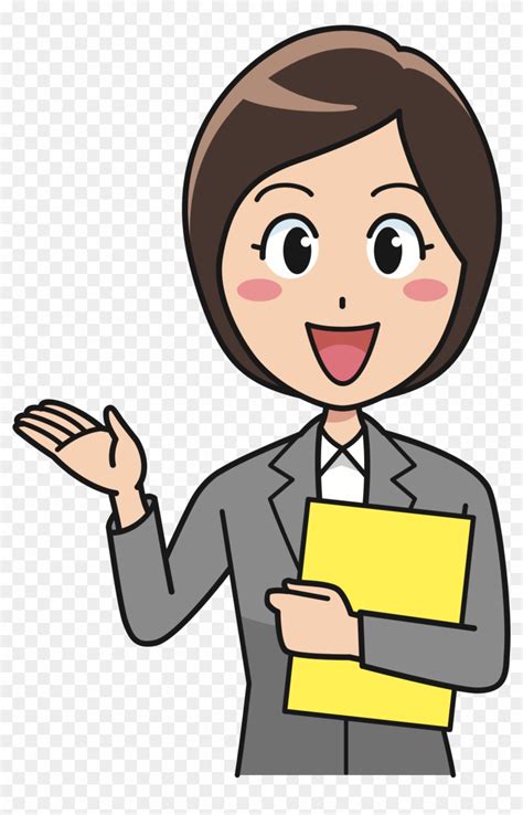 Big Image - Office Worker Cartoon Png, Transparent Png - 1586x2397(#2323670) - PngFind