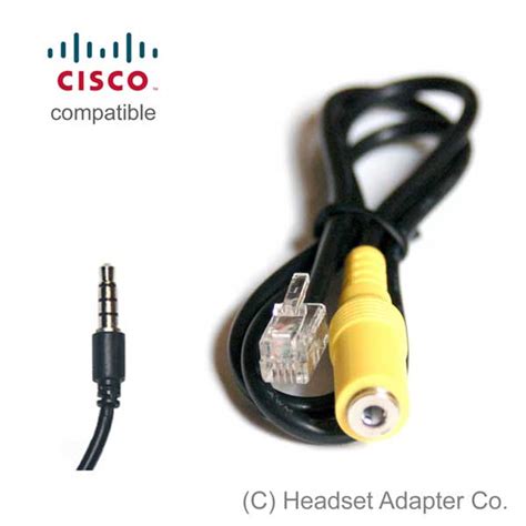 Cisco Headset Adapter for iPhone headset