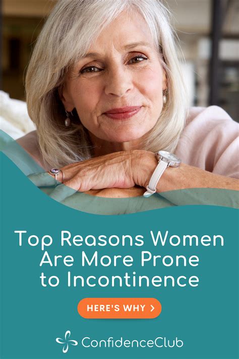 Why is incontinence more common in women? in 2023 | Incontinence products woman, Incontinence ...