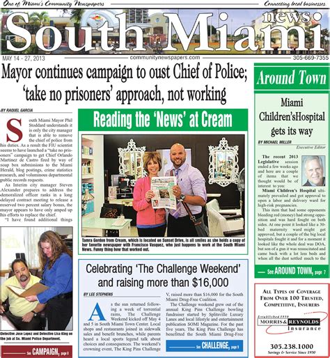 South Miami News 5.14.2013 by Community Newspapers - Issuu