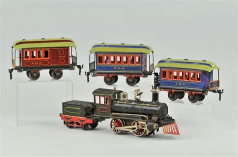 Antique Toy Train Set | All Aboard | Pinterest