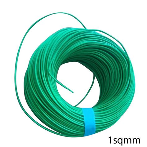 1sqmm Green PVC Copper House Wire at Rs 1350/roll | PVC Wire in ...