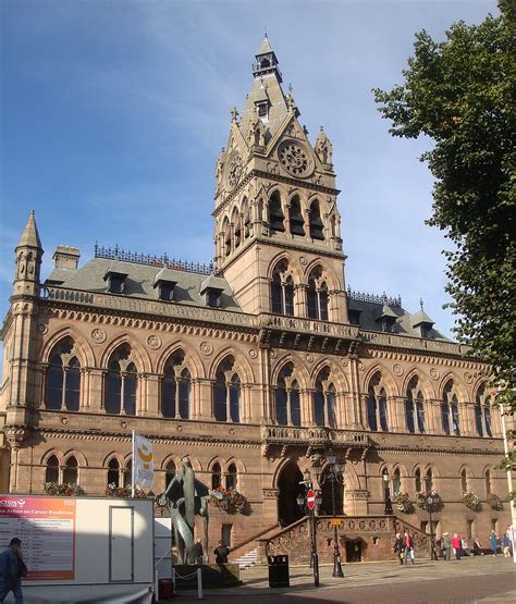 [12214] Chester Town Hall | Chester Town Hall, 1869. By Will… | Flickr