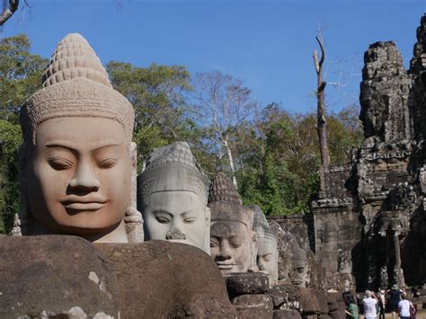 Bayon - Faces of the Bayon, Cambodia