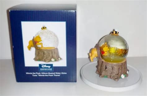 DISNEY WINNIE THE Pooh Musical Snow Globe Plays Winnie The Pooh Theme ...