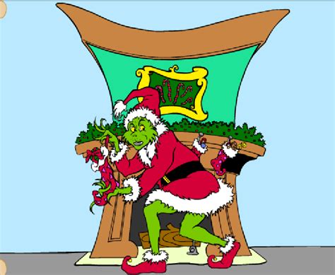 The Grinch Stealing Christmas