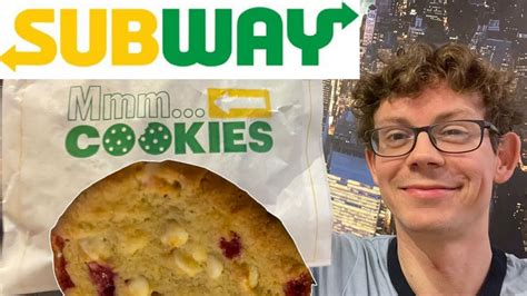 Subway Raspberry Cheesecake Cookie im Test! - YouTube