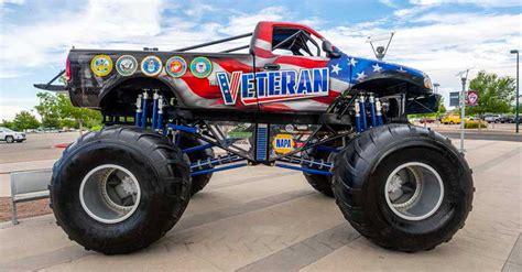 NAPA Sponsored Veteran Monster Truck Honors Military Veterans » NAPA Blog