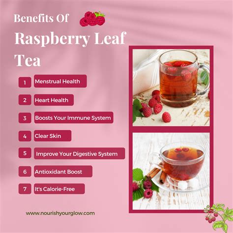 Raspberry Leaf Tea Benefits - Nourish Your Glow | Tea benefits, Herbal tea benefits, Raspberry ...