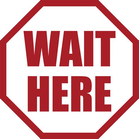 Free Wait Sign Cliparts, Download Free Wait Sign Cliparts png images ...