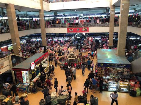 Dong Xuan Market - A Busy Trade Center in Hanoi, Vietnam