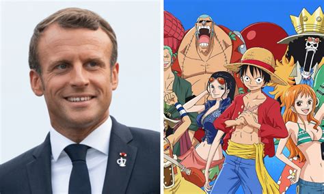 Emmanuel Macron partage un dessin offert par l'auteur de "One Piece"