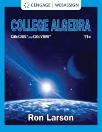 WebAssign for Larson's College Algebra 11th edition | 9780357454411 ...