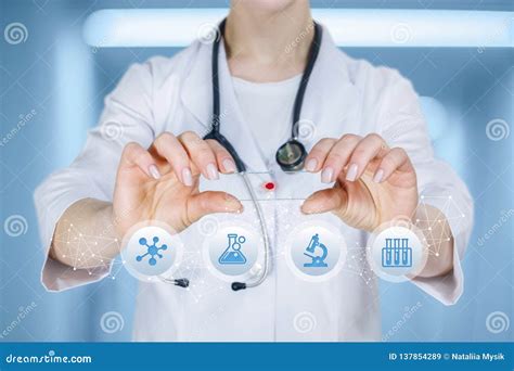 A Laboratorian Assistant Holding The Blood Testing Lab Researching Equipment Stock Image - Image ...