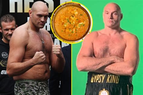 Tyson Fury diet includes 4,500 calories a day with spicy curries and ...