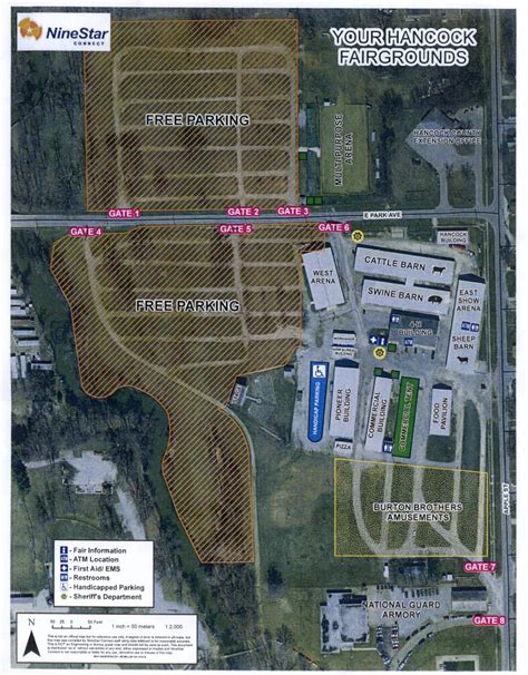 Fairgrounds Map