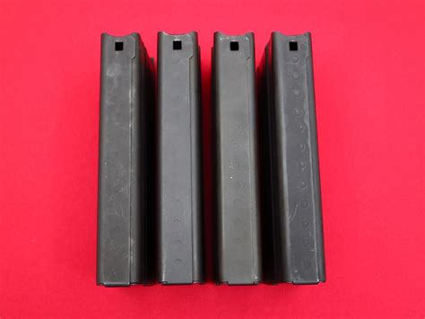 U.S.G.I. M14 / M1a Magazines Four 20-Round Pre-Ban Military Contract Mags For Sale at GunAuction ...