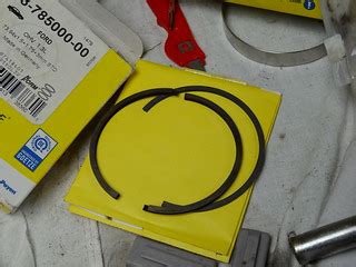 Piston ring. | An oil control ring was broken so they were a… | Flickr