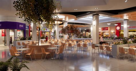 Food Court and Interior at Woodside Square - TAES Architects Inc.