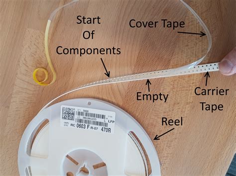 A Closer Look at Taped Packaging including Cut Tape and Tape and Reels - Maker, DIY - Electronic ...