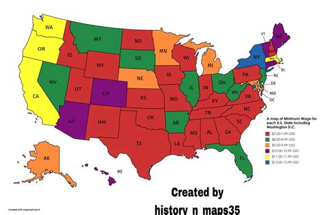 United States Map DC