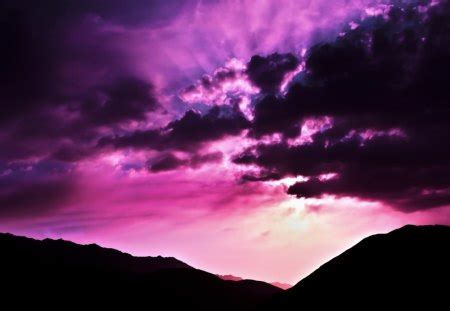 Sunset of Purple Clouds - Sunsets & Nature Background Wallpapers on Desktop Nexus (Image 1174308)