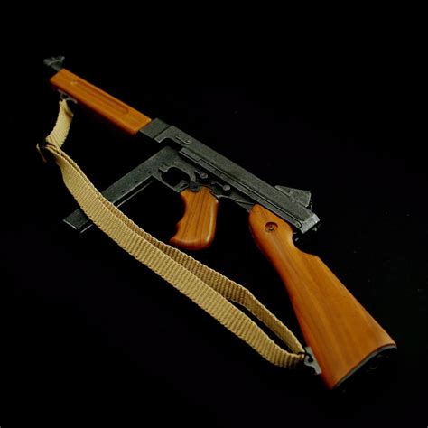 DRAGON 1/6 Scale WW2 USMC Marine Thomson Submachine Gun Model For 12 ...