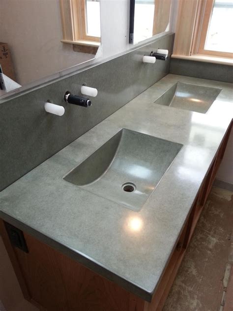 20+ Concrete Countertop In Bathroom – HomeDecorish