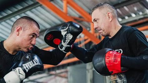 Tim Tszyu joins father Kostya for first training session in years ...