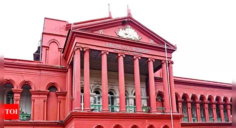 Karnataka HC: OK to modify tender document before last date | Bengaluru News - Times of India