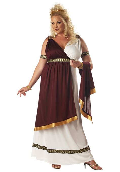 Plus Size Roman Empress Costume