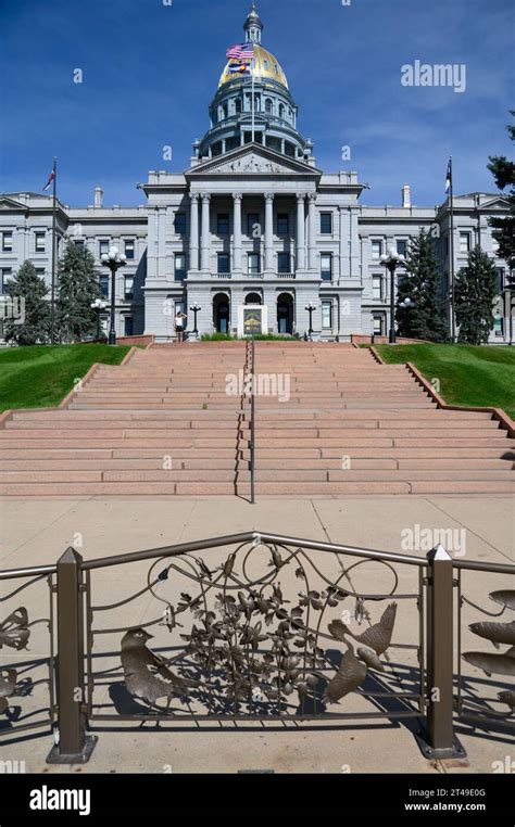 Colorado State Capitol Building in Denver, Colorado, USA Stock Photo ...