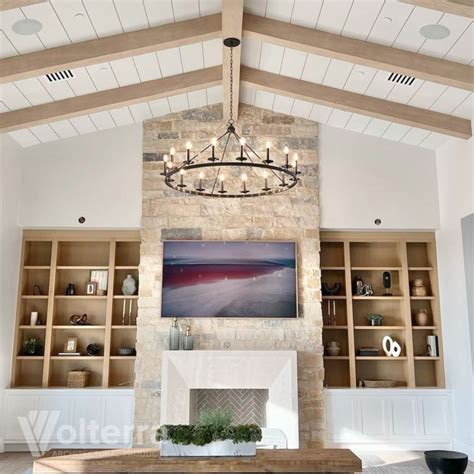 How Decorative Wood Beams Revitalize Your Living Room - Volterra