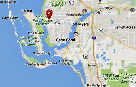 Cape Coral Florida Map - How to get to our beautiful and sunshiny paradise - with map ...