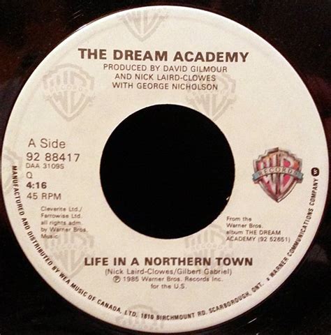 The Dream Academy – Life In A Northern Town (1985, Vinyl) - Discogs