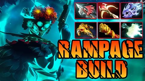 Muerta Rampage !! Muerta Dota 2 Gameplay Build Skills Guide Patch - 7. ...