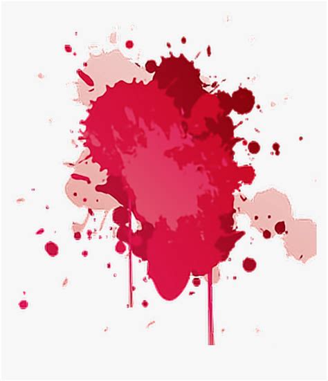 Red Ink Splatter Png - Red Paint Splatter Png, Transparent Png - kindpng