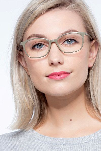 Glider - No-Nonsense Green-Toned Glasses | EyeBuyDirect in 2020 | Green ...