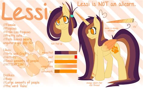 Lessi Reference {2015} by Ruefers on DeviantArt