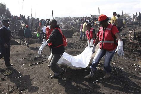 Kenya: 75 die in pipeline explosion in Nairobi slum