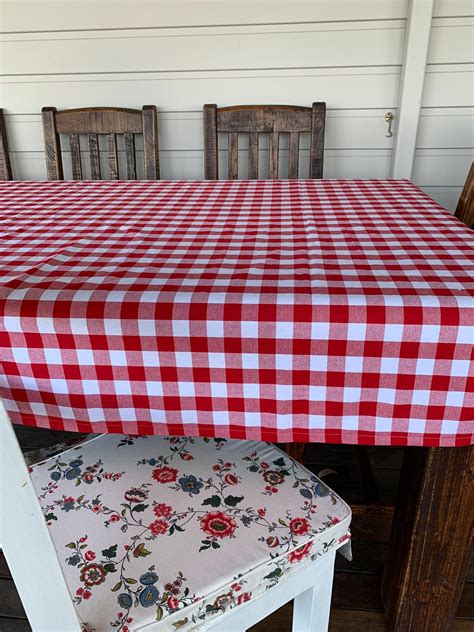 Gingham Tablecloth | Etsy