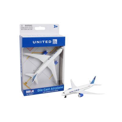 United Airlines Diecast Plane Model – Zhivago Gifts