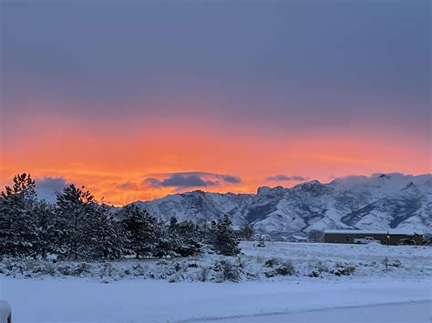 Spring Creek, Nevada, USA : r/winterporn