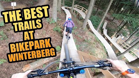 THE 3 BEST MTB TRAILS AT BIKEPARK WINTERBERG - YouTube