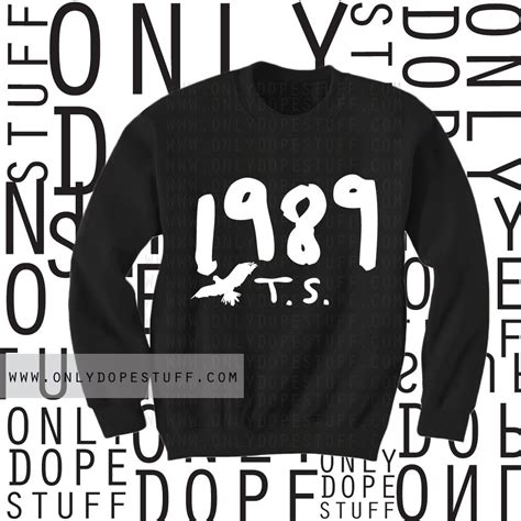 Taylor Swift 1989 Sweatshirt | Taylor swift shirts, Taylor swift ...