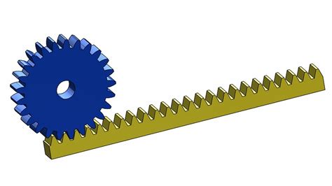 ⚡ SOLIDWORKS TUTORIAL #12 || Design a rack and pinion mechanism with motion in solidworks. - YouTube