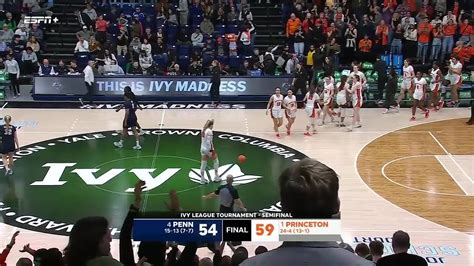 HIGHLIGHTS: Ivy League Tournament Semifinal, Pennsylvania Quakers vs ...